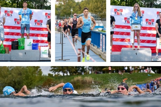Gabriel Barac i Lana Vale zlatni predstavnici Triatlon kluba Rival