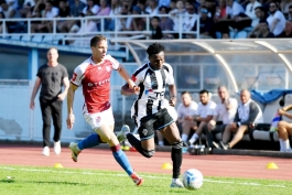 Filip Braut (Orijent) i Goodness Ajayi (Opatija)