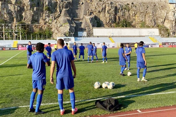 Nogometaši Istre 1961 odradili trening na stadionu Kantrida