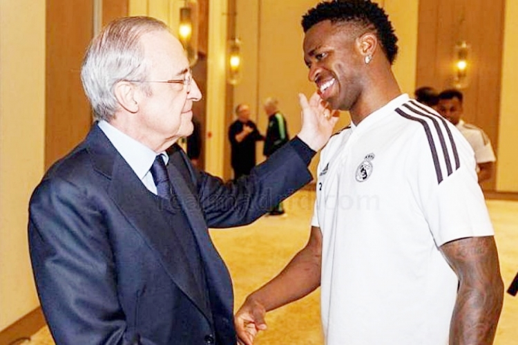 Florentino Perez i Vinicius Junior 