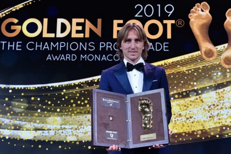 GOLDEN FOOT Luka Modrić dobio još jednu prestižnu individualnu nagradu