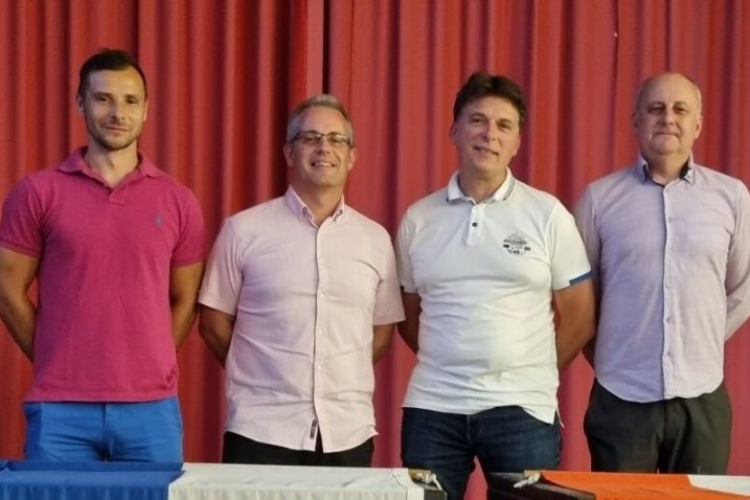 Andro Švrljuga, Davor Vidas, Boris Mičetić i Srđan Blažina