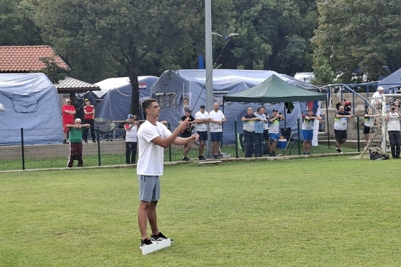 Čabranin Marino Turk viceprvak svijeta u castingu, ribolovu na nogometnom igralištu!
