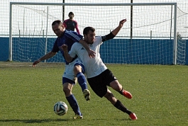  Marijan Tucaković (Krk) i Toni Rudan (Opatija) u kup-utakmici