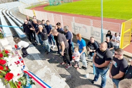 Armada rođendan tradicionalno obilježila polaganjem vijenaca pod spomenik na Kantridi