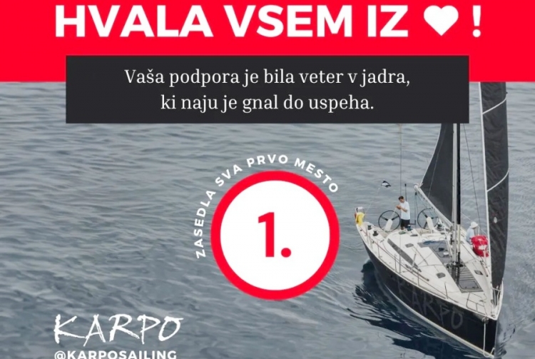 Regata tisuću otoka: Karpo pobjednik,  nitko nije završio drugu etapu