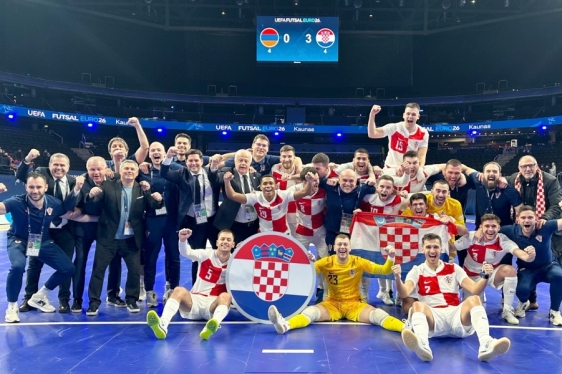 Hrvatska charterom odletjela u polufinale EP-a u futsalu