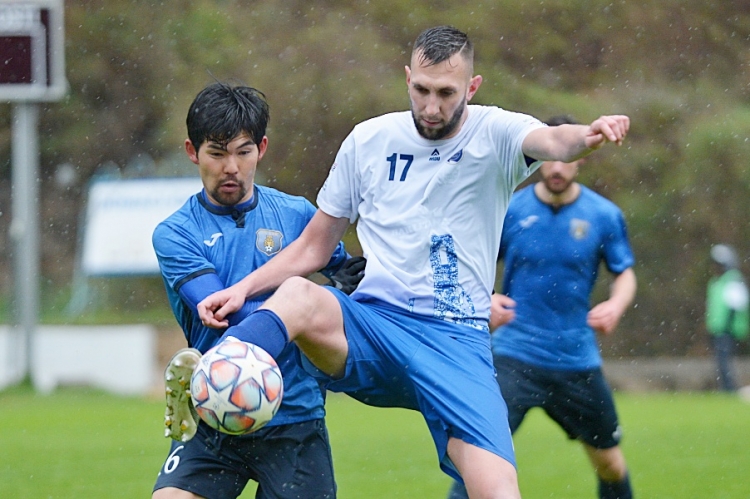 Aoyama Takumu (Krk) i Armando Begić (Naprijed) 