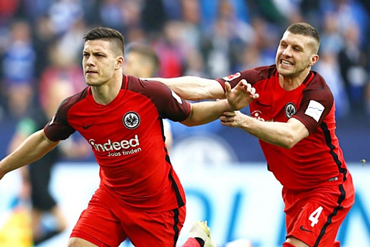 Luka Jović i Ante Rebić opet zajedno