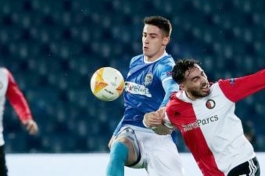 Dario Vizinger (Wolfsberger) u utakmici protiv Feyenoorda