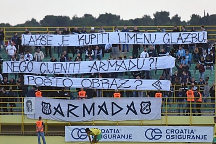 Nastavlja se sukob KN Armada i Damira Miškovića, znakovita poruka u Puli