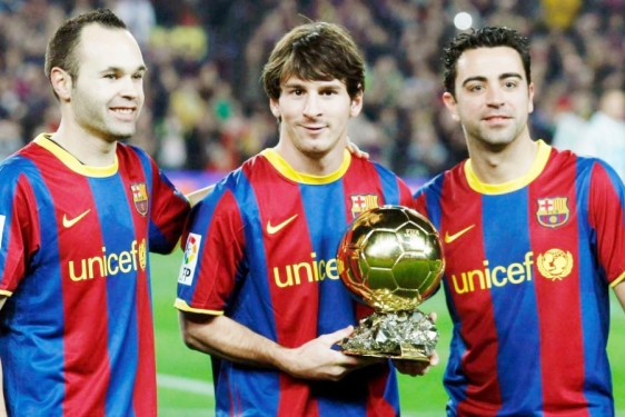 Iniesta, Messi i Xavi, najbolji vezni red svih vremena