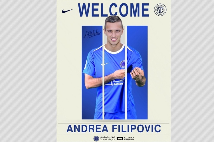 Andrija Filipović postao igrač Al-Talabe, crikvenički nogometaš karijeru nastavlja u Iraku