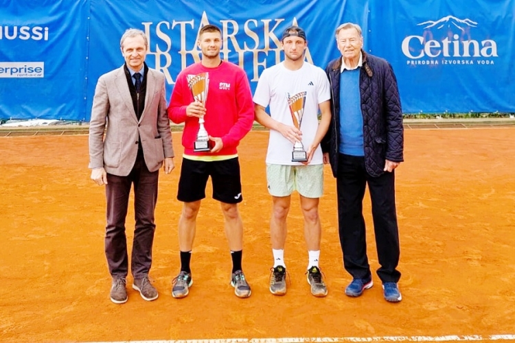 Branimir Horvat i Nikola Pilić s finalistima