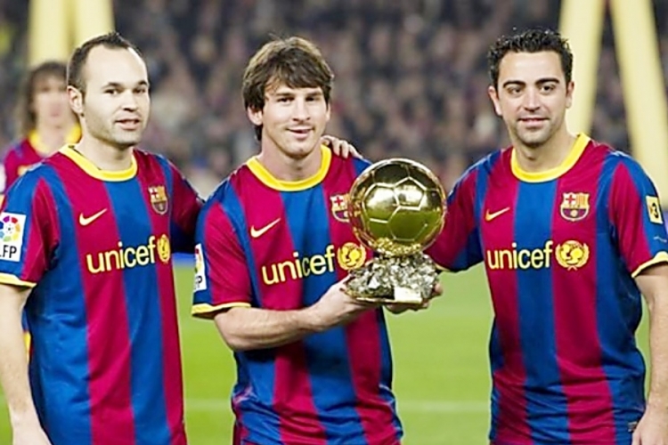 Iniesta, Messi, Xavi - Made in La Masia