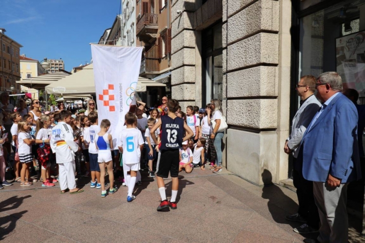 Hrvatski olimpijski dan na Korzu, tradicionalna prezentacija riječkih klubova