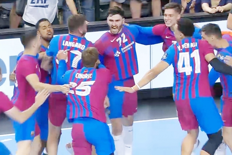 Barcelona obranila naslov europskih prvaka, Luka Cindrić na tronu