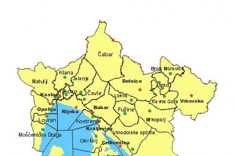 Slobodno kretanje između gradova Rijeka i Kastav, općina Čavle, Jelenje ...