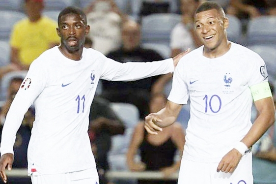 Dembele i Mbappe