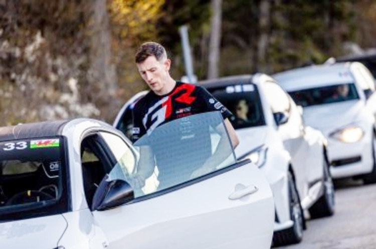 Elfyn Evans na upoznavanju staze