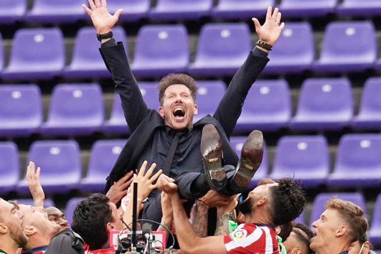 Diego Simeone, trofejni trener