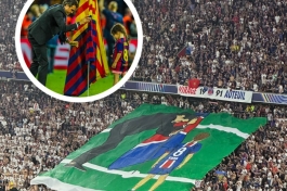 Navijači PSG-a posvetili treneru Luisu Enriqueu koreografiju koja je svih ganula