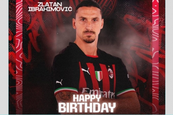 AC Milan čestitao Zlatanu Ibrahimoviću rođendan jednostavnom porukom