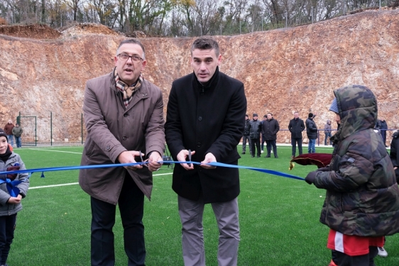 Dražen Vranić i Krešimir Šamija simbolično otvorili novo igralište