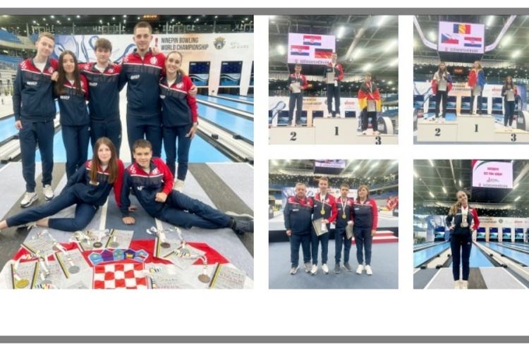 Hrvatska osvojila 9 od 11 medalja na SP U-15 u kuglanju