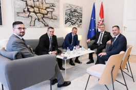 Andrej Plenković primio delegaciju Dinama na čelu sa Zvonimirom Bobanom