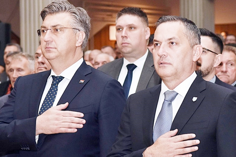 Andrej Plenković i Marijan Kustić