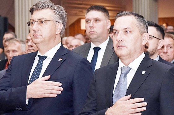 Andrej Plenković i Marijan Kustić