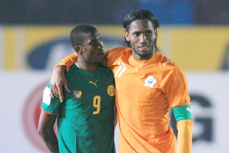 Eto&#039;o i Drogba