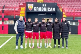 Tomislav Ivković, Marko Čop i Damir Kreilch s mladim igračima