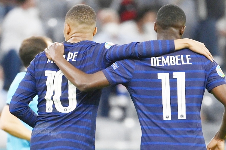 Dembele i Mbappe u dresovima reprezentacije