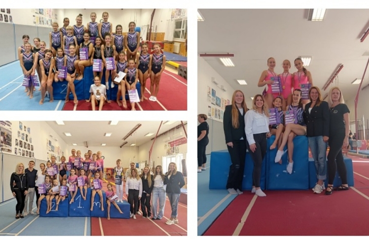 Gimnastički klub Vita osvojio 19 medalja u tri turnusa trećeg kola