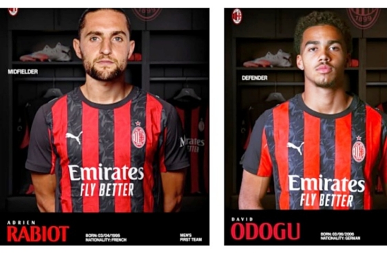 Adrien Rabiot i David Odogu novi  igrači Milana, Maxu Allegriju ispunjena želja