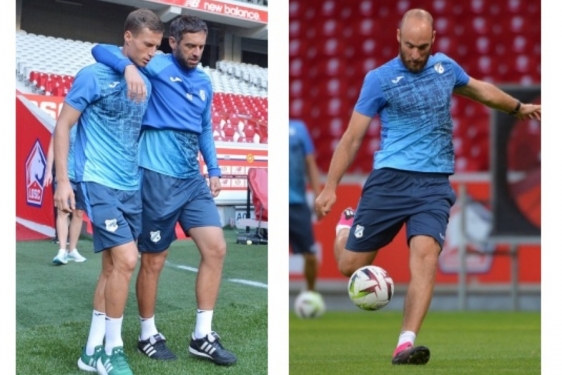 Močinić, Đalović i Vargić na stadionu Lillea