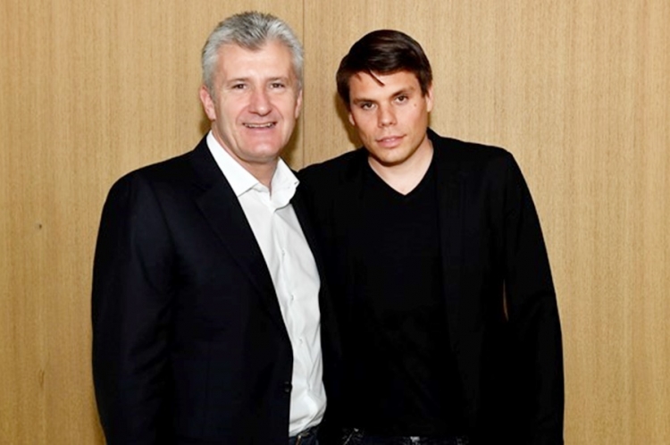 Davor Šuker i Ognjen Vukojević