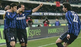 Slavlje nogometaša Intera