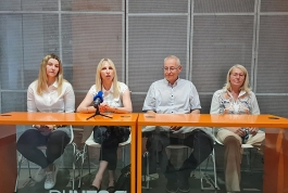 Laura Štefanac, Iva Florjančič, Zdravko Ivanković i Dorotea Pešić-Bukovac