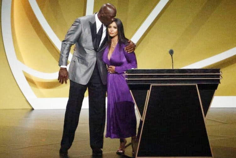 Michael Jordan i Vanessa Bryant