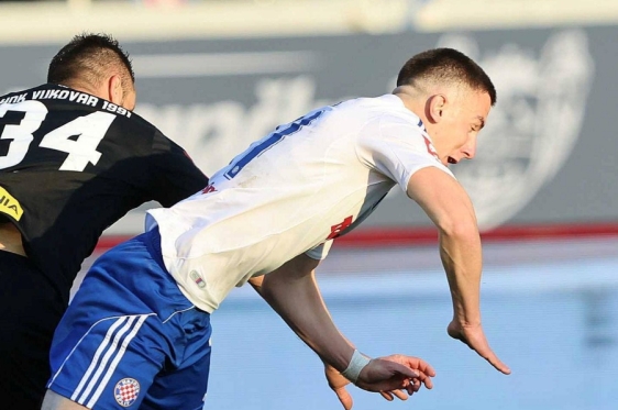 Prva HNL: Hajduk pobijedio Vukovar 1991 u utakmici s tri crvena kartona