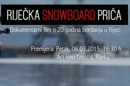 Riječka snowboard priča: U petak premijera dokumentarnog filma u Art kinu Croatia