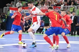 EP: Hrvatska futsal reprezentacija poražena u polufinalu, Španjolska u finalu