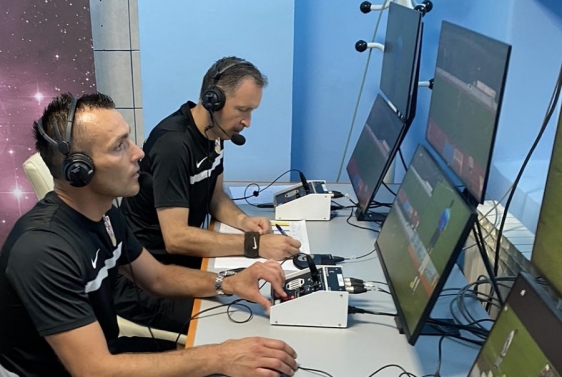 Ivan Bebek i Robi Kezele tijekom testiranja na Kantridi