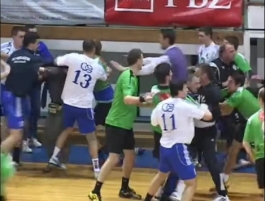 Screenshot s utakmice Mladi Rudar - Moslavina