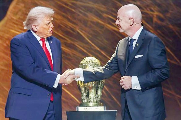 Trump i Infantino