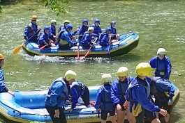 Pogledajte kako su dječaci VK-a Primorja uživali u raftingu