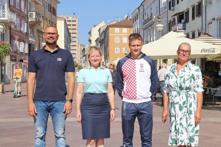 Farouk Ben Jeddi, Sandra Krpan, Matej Neveščanin i Dorotea Pešić Bukovac